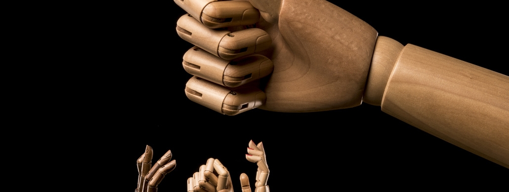wooden human arms