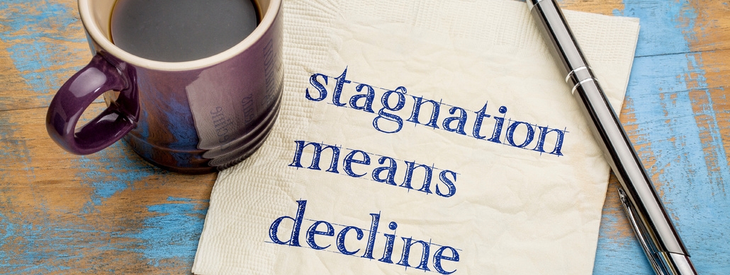 stagnation means decline